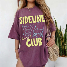 Sideline Social Club Soccer T-Shirt