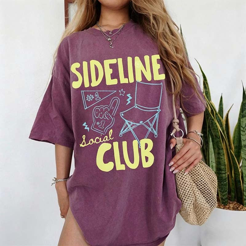Sideline Social Club Soccer T-Shirt