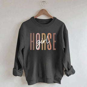 Horse Girl Lover Sweatshirt