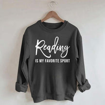 Reading Is My Favorite Sport Bookworm Sweatshirt