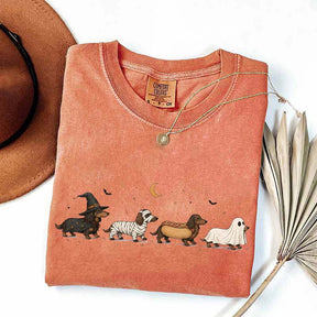 Halloween Dachshund Costumes T-Shirt