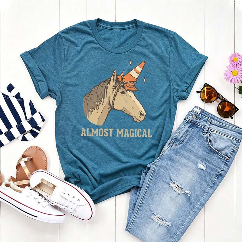 Funny Horse Almost Magical T-Shirt