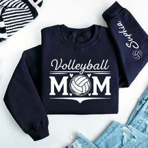 Personalized Volleyball Love Mom Sweatshirt