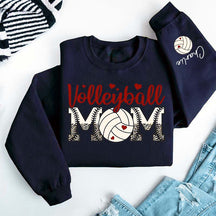 Custom Volleyball Mom Love Sweatshirt