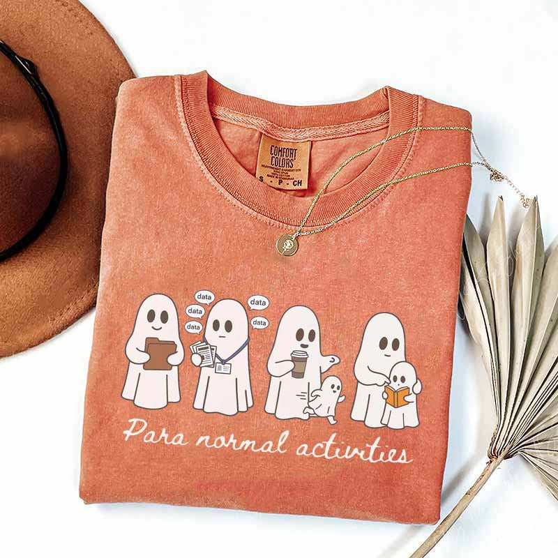 Paraprofessional Halloween Teacher T-Shirt