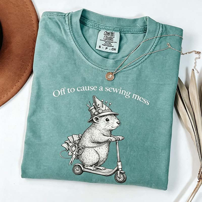 Off To My Sewing Room Fabric Lover T-Shirt