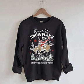 Santa's Coming To Town Sweatshirt