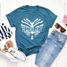 Radiology Tech X-Ray Heart T-Shirt