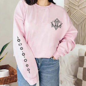 Chakra Symbols Meditation Yoga Sweatshirt