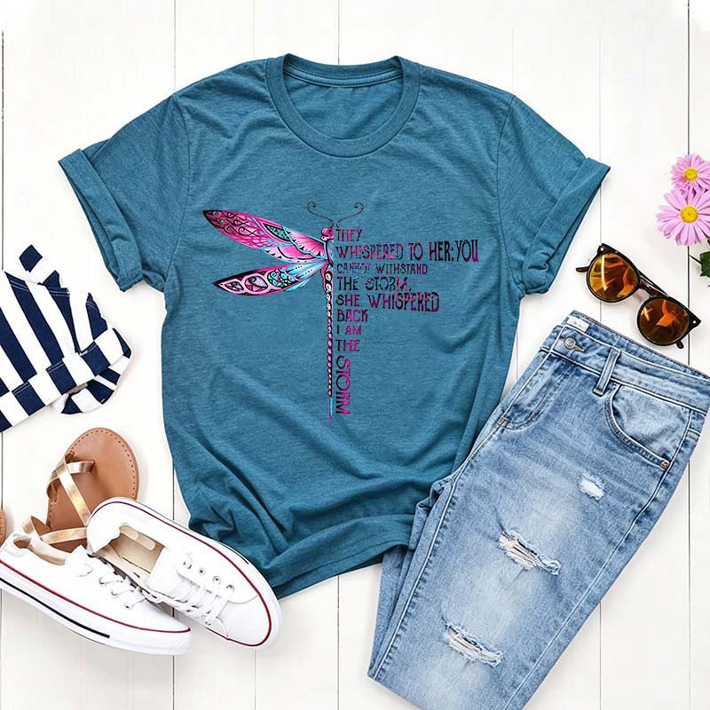I Am The Storm Dragonfly T-Shirt