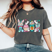 Easter Coffee Cups Some Bunny Needs T-Shirt