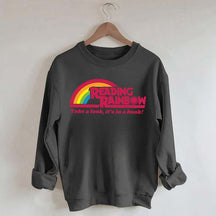 Reading Rainbow Take A Look It's In A Book Sweatshirt