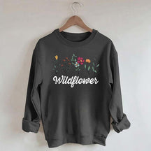 Minimalist Wildflower Sweatshirt
