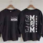 Custom Track and Field Mom Sweatshirt