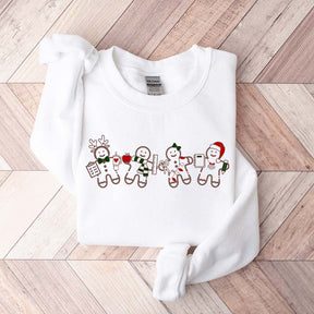 Gingerbread Teacher Christmas Sweatshirt