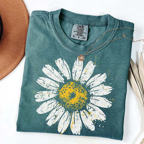 Boho Floral Daisy Graphic T-Shirt