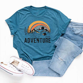 Hiking Camping Mountain Adventure T-Shirt