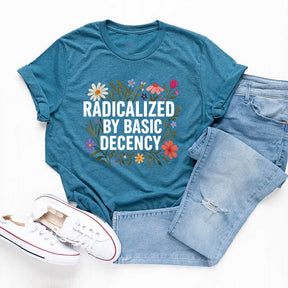 Progressive Floral Political T-Shirt