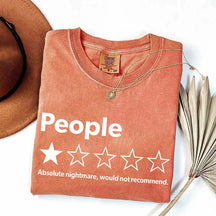People One Star Review T-Shirt