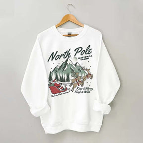 North Pole National Park Christmas Sweatshirt
