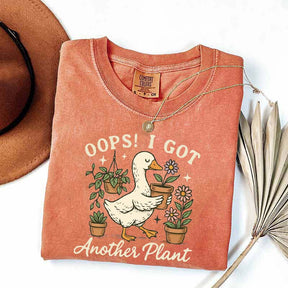 Oops I Got Another Plant Duck T-Shirt