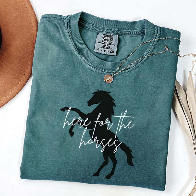 Horse Riding Cowgirl T-Shirt