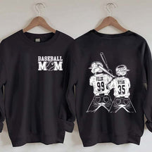 Customized Baseball Mom Sweatshirt
