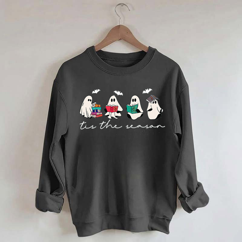 Tis The Season Bookish Ghost Sweatshirt