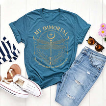 My Immortal Dragonfly Celestial Moon T-Shirt
