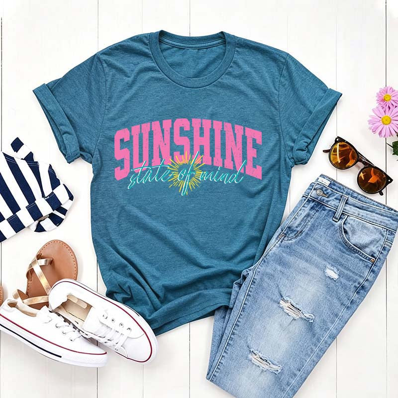 Sunshine State of Mind Summer Vibes T-Shirt
