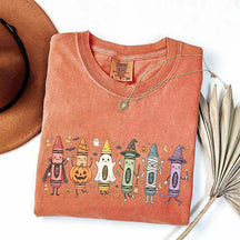 Happy Doodle Back To School Ghost T-Shirt