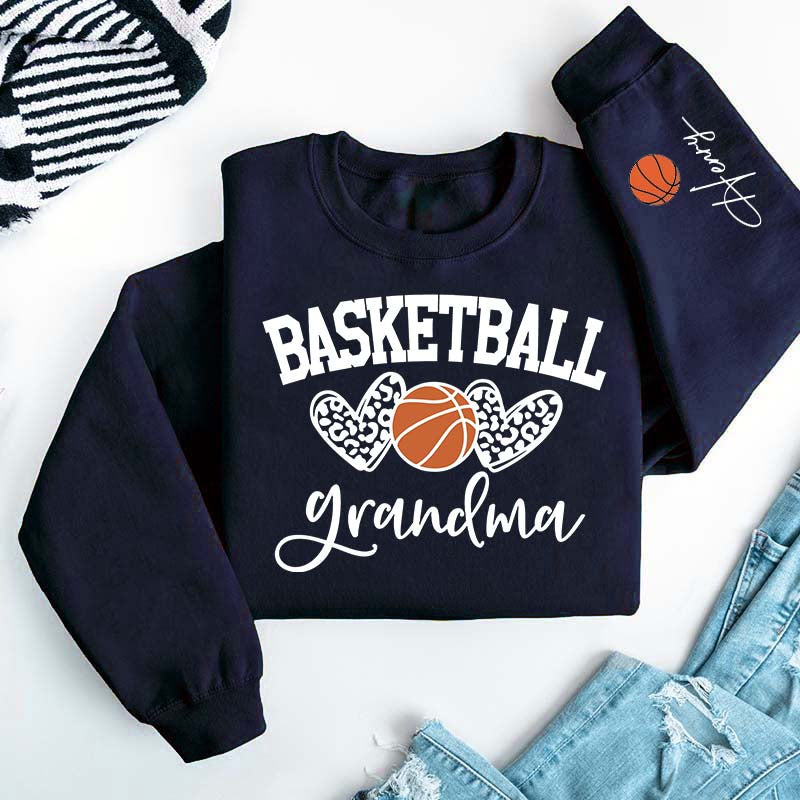 Customized Basketball Grandma Sweatshirt
