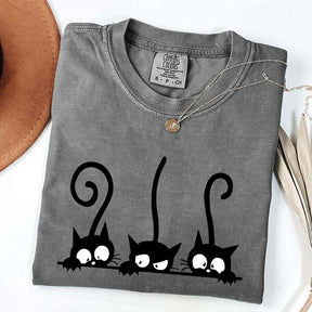 Black Cats Graphic T-Shirt