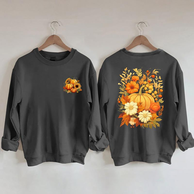 Sunflower Pumpkins Sweatshirt