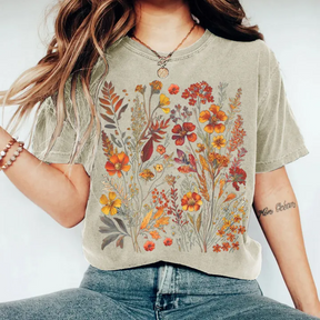 Vintage Wildflowers Garden Lover T-shirt