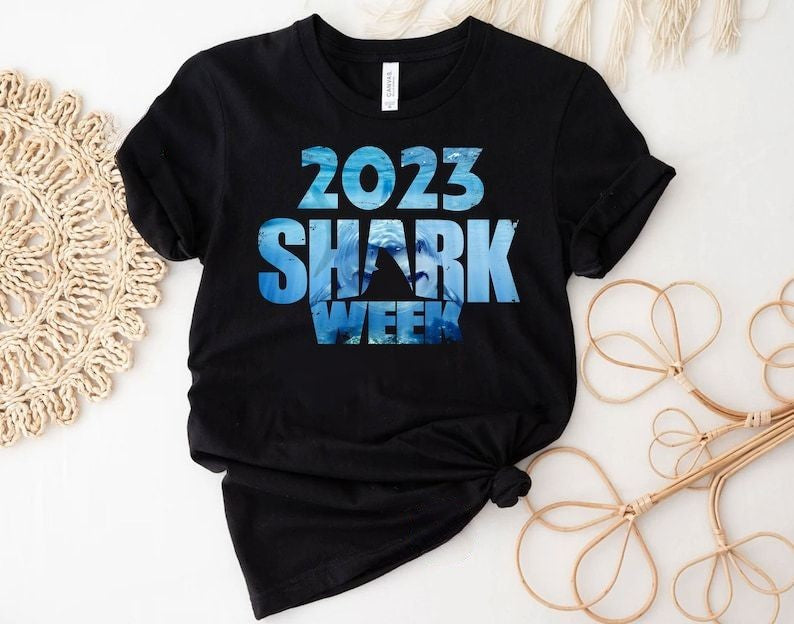 Ocean Shark Print 2023 T-shirt