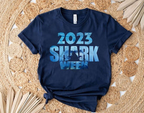 Ocean Shark Print 2023 T-shirt