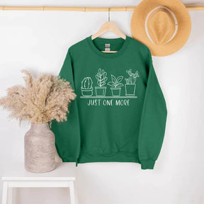 Nog maar één plant, plantenliefhebber, plantensweatshirt