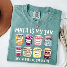 Math is My Jam Mathematician T-Shirt