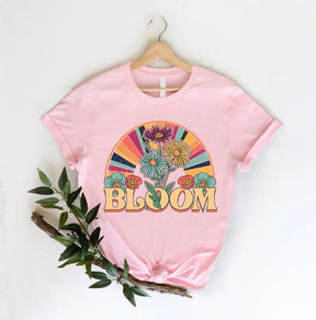 Retro Bloom Wildflower T-shirt