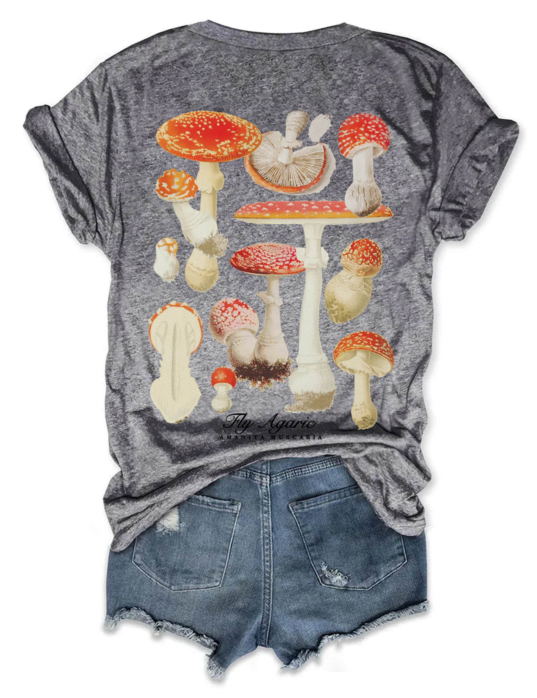 Life Is Good Mushroom T-shirt