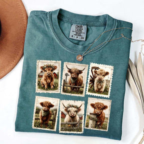 Comfort Colors Highland Cow T-Shirt