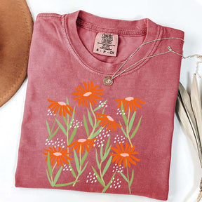 Boho Wildflower Aesthetic T-Shirt