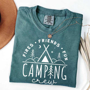 Fires Friends Fun Camping T-Shirt