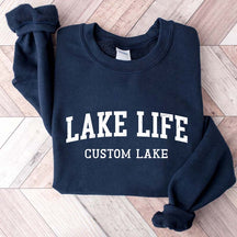Personalized Lake Life Vacation Sweatshirt