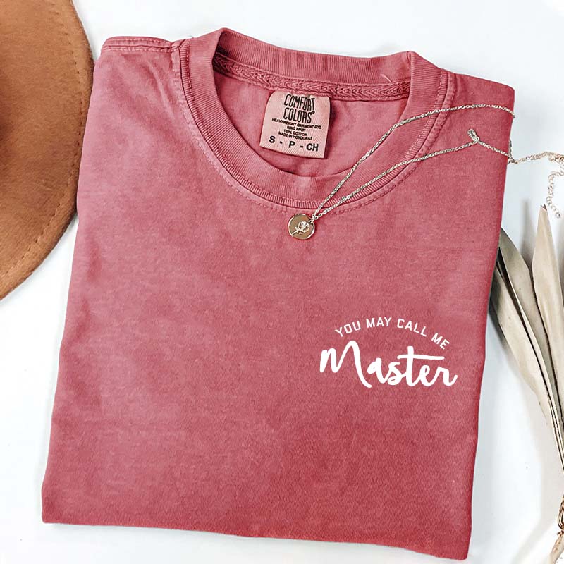 Masters Degree Grad T-Shirt