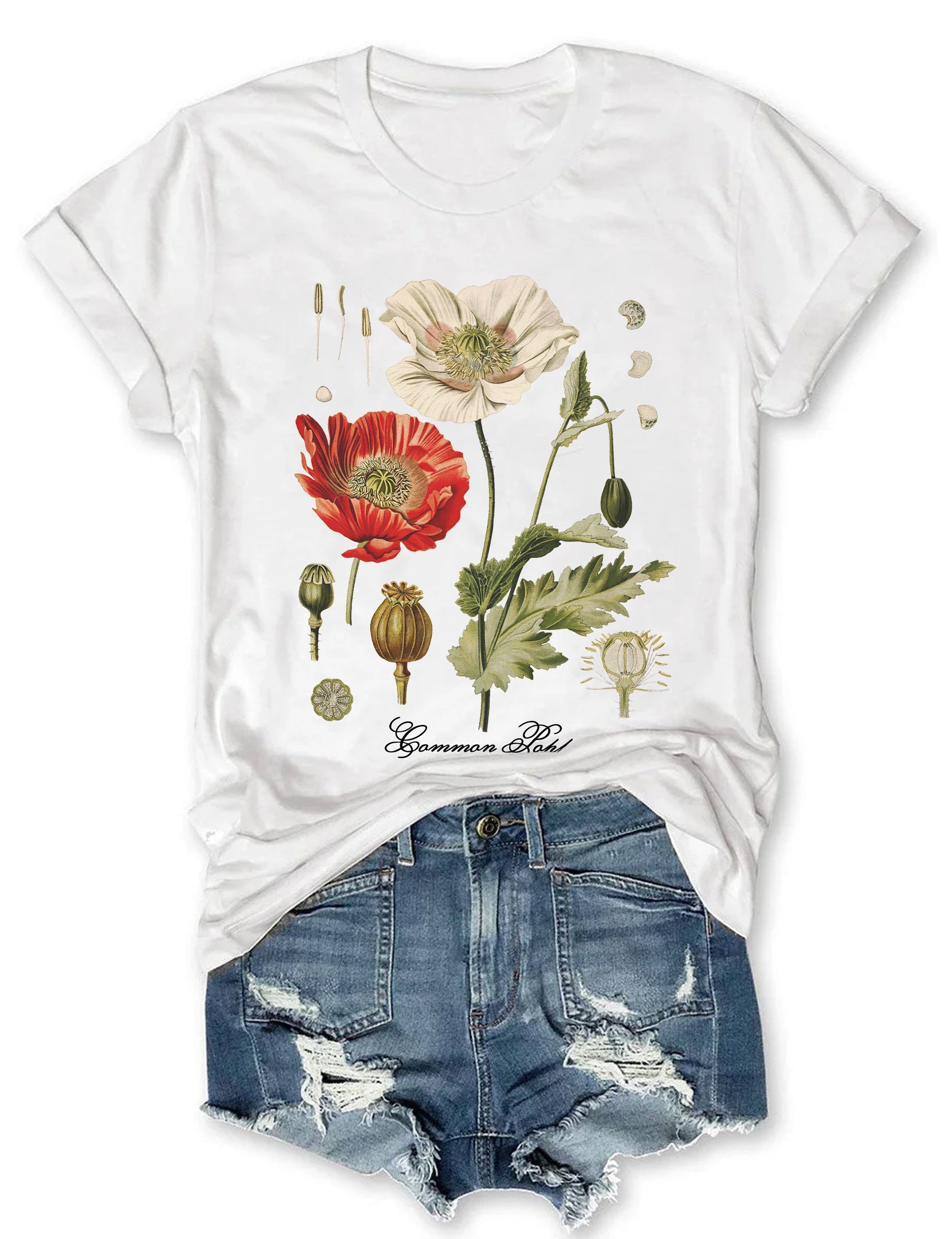 Vintage Poppy T-shirt