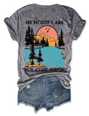 His Mercies Are New Every Morning T-shirt