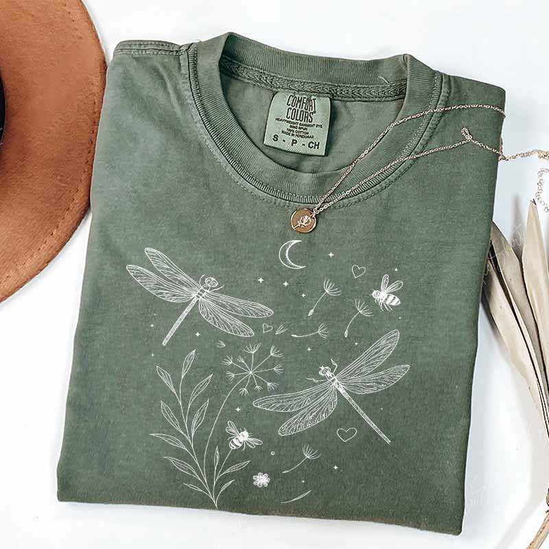 Cute Wildflowers Aesthetic Dandelion T-Shirt