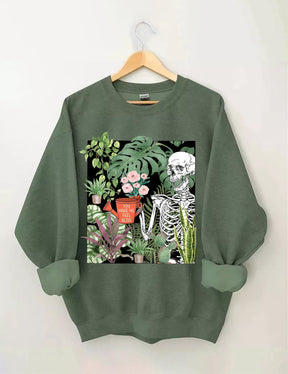 You Make Me Feel Alive Plant Sweatshirt